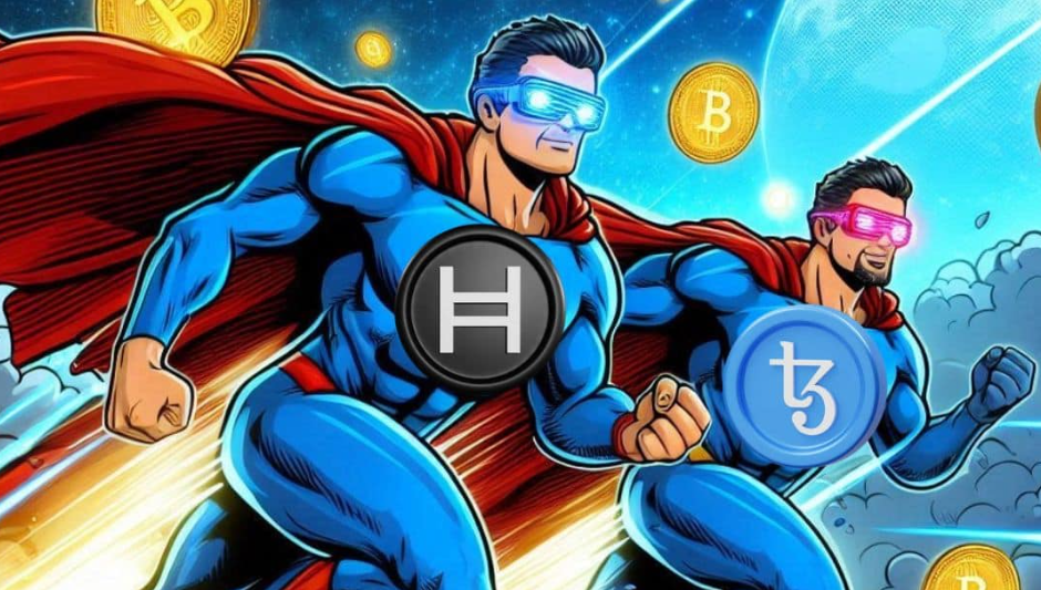 Crypto: Hedera and Tezos reach levels not seen in months